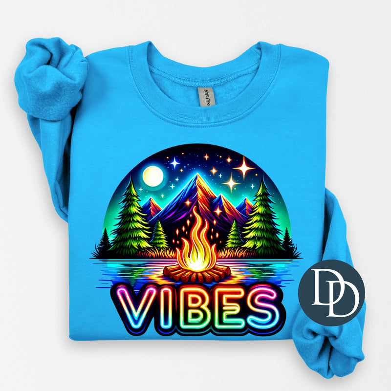 Neon Camping Vibes *DTF Transfer*