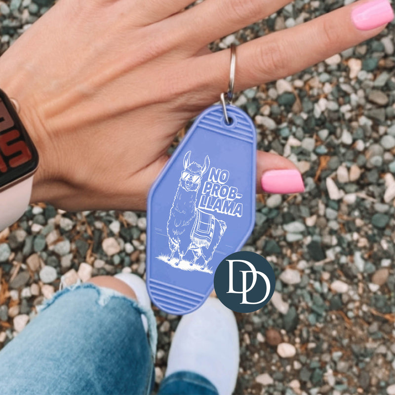 No Problamma *Motel Keychain UV DTF Decal*