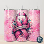 Nobody Fights Alone Glitter Tumbler Print *Sublimation Print Transfer*