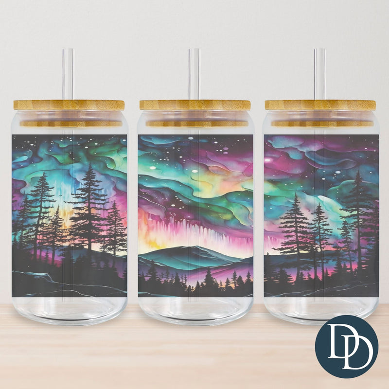 Northern Lights Tumbler Print *Sublimation Print Transfer*