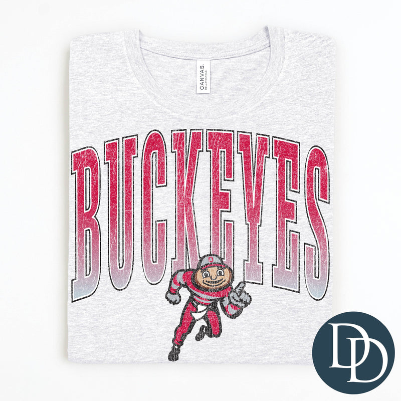 OH State Distressed Arch *DTF Transfer*