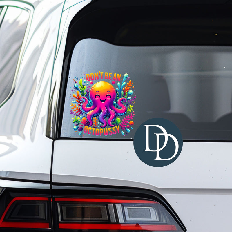 Octopussy Bold Colors *UV DTF Decal*