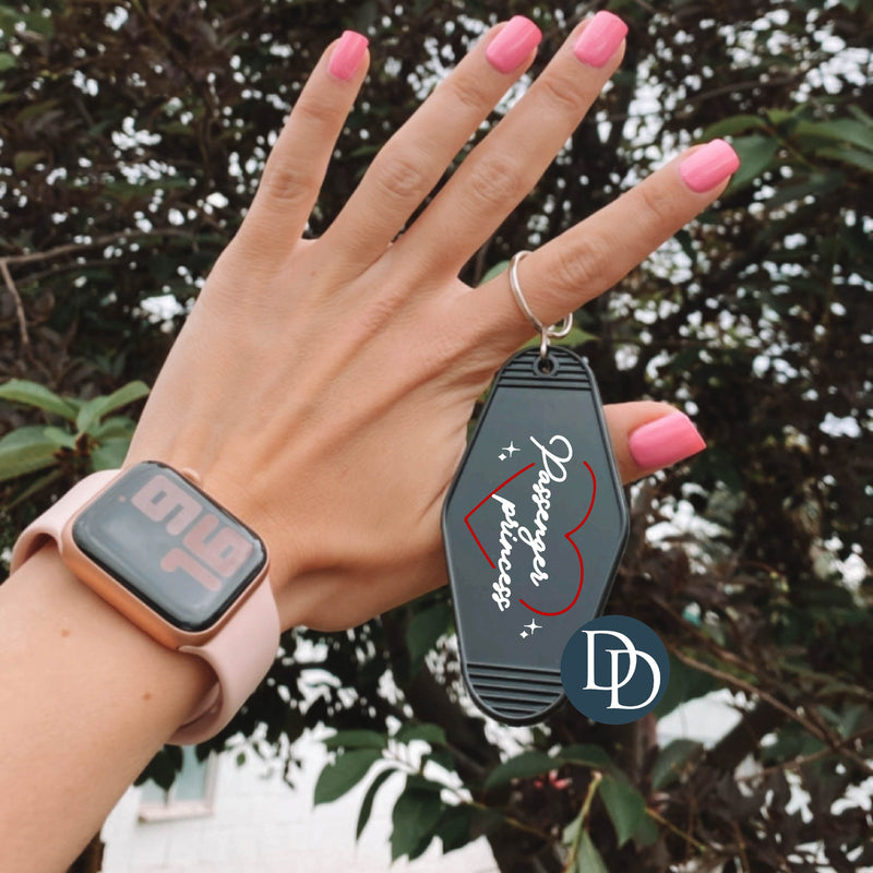 Passenger Princess *Motel Keychain UV DTF Decal*