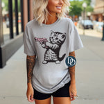 Pew Pew Kitty *DTF Transfer*