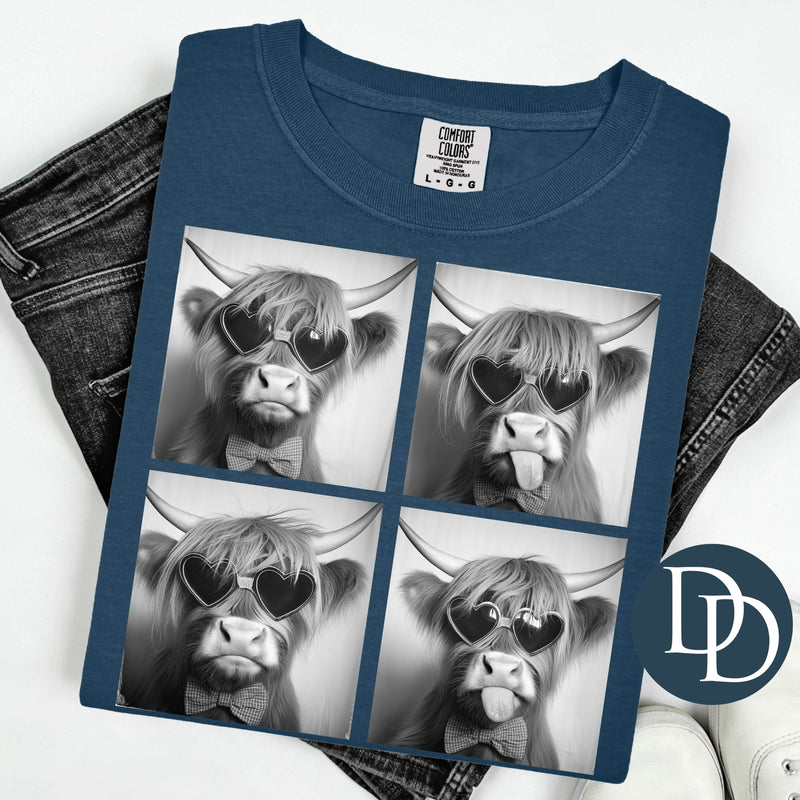 Photobooth Highland Cow *DTF Transfer*