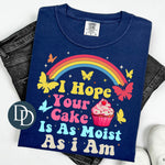Rainbow Moist Cake *DTF Transfer*