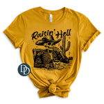 Raisin' Hell (Black Ink) *Screen Print Transfer*