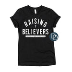 Raising Believers The Praying Moms Club (White Ink) *Screen Print Transfer*