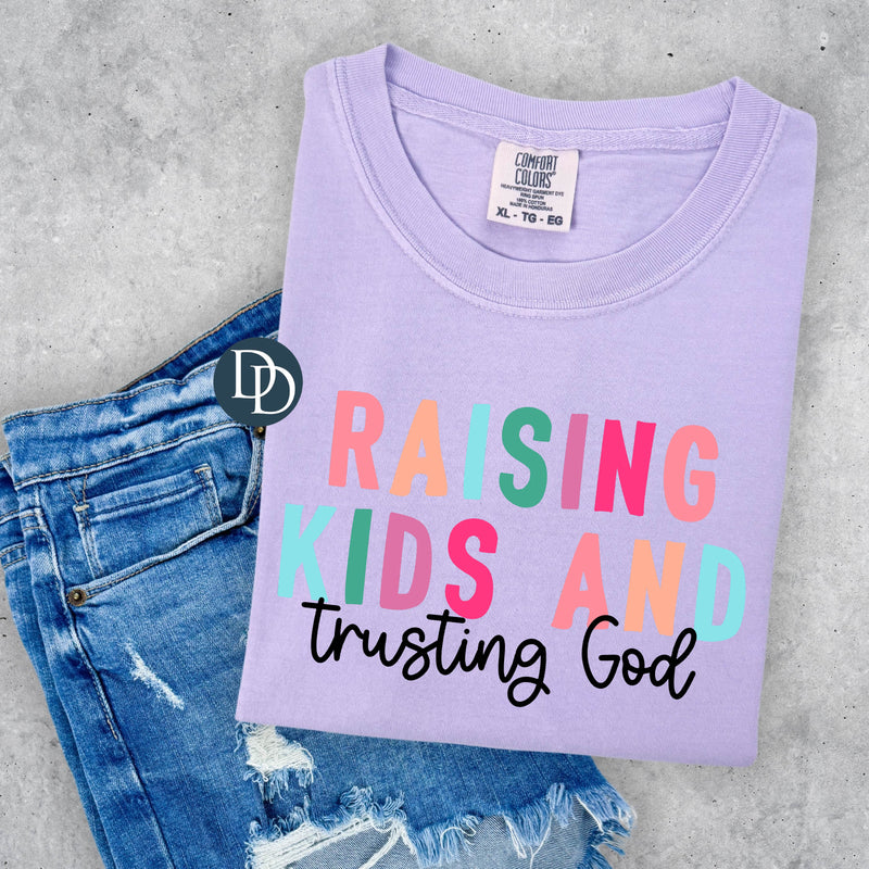 Raising Kids And Trusting God *DTF Transfer*