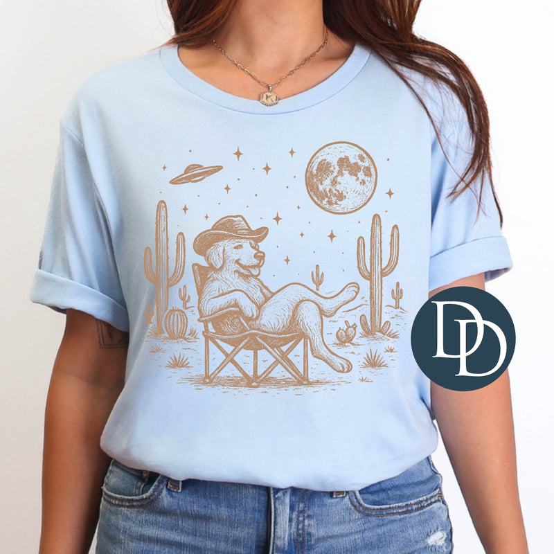 Retriever Desert Scene *DTF Transfer*