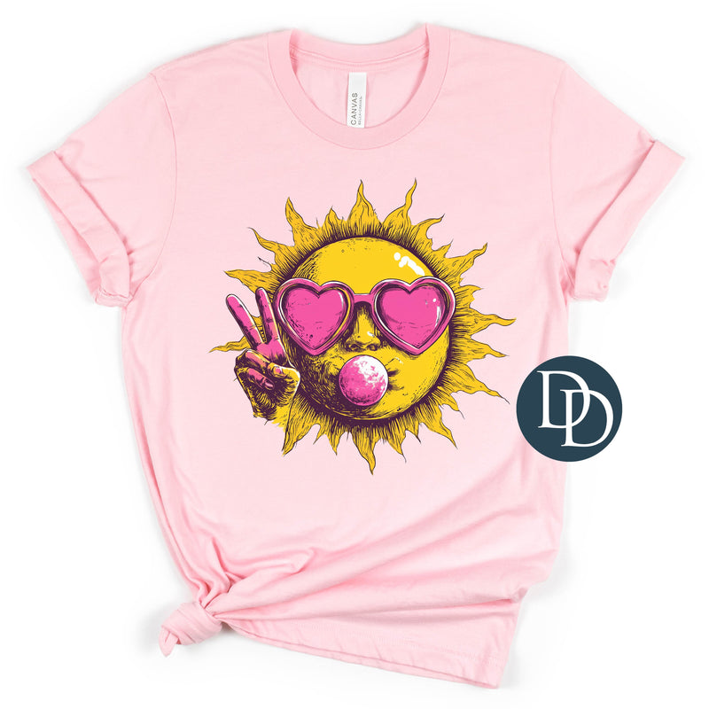 Retro Bubble Sun *DTF Transfer*