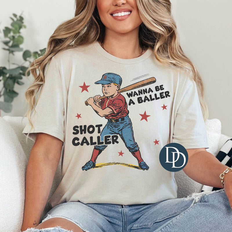 Retro Wanna Be A Baller *DTF Transfer*