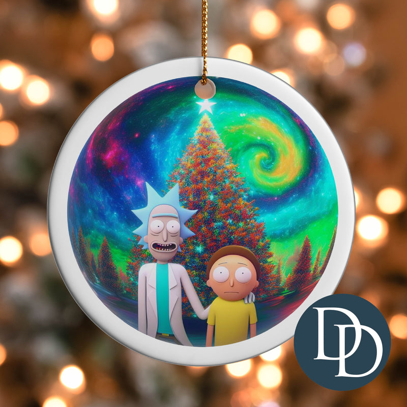 Rick And MortE *UV DTF Ornament Decal*