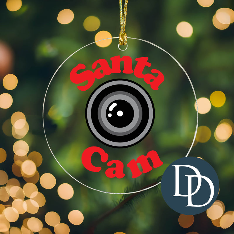 Santa Cam *UV DTF Ornament Decal*