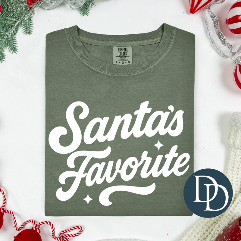 Santa's Favorite Retro *DTF Transfer*