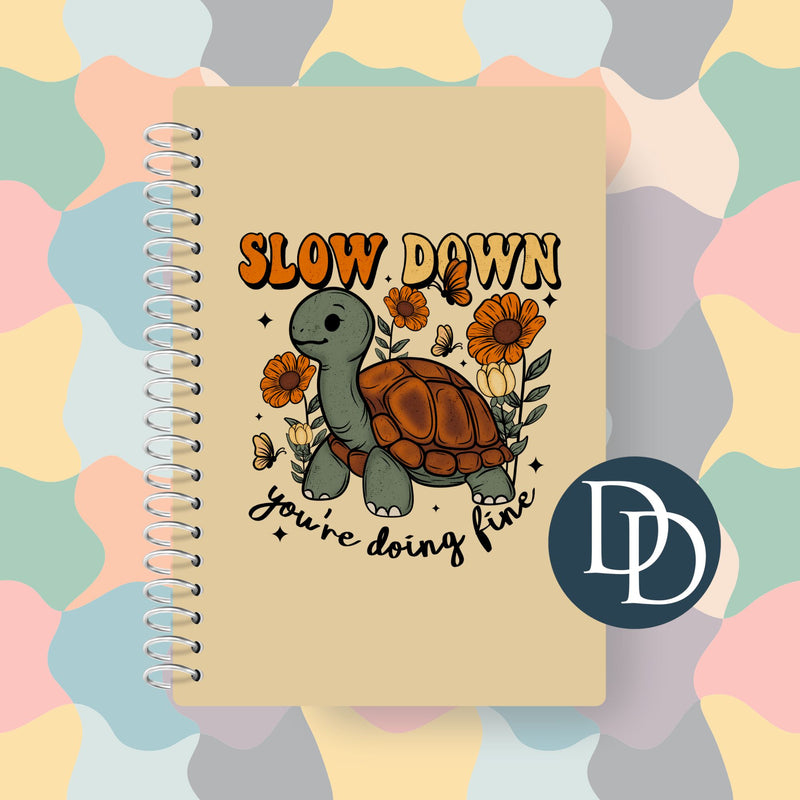 Slow Down You're Doing Fine Turtle *UV DTF Decal*