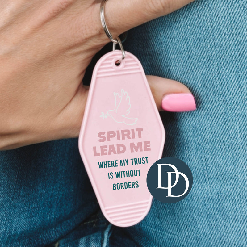 Spirit Lead Me *Motel Keychain UV DTF Decal*