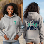 Strong Women Pray With Pocket Accent *DTF Transfer*