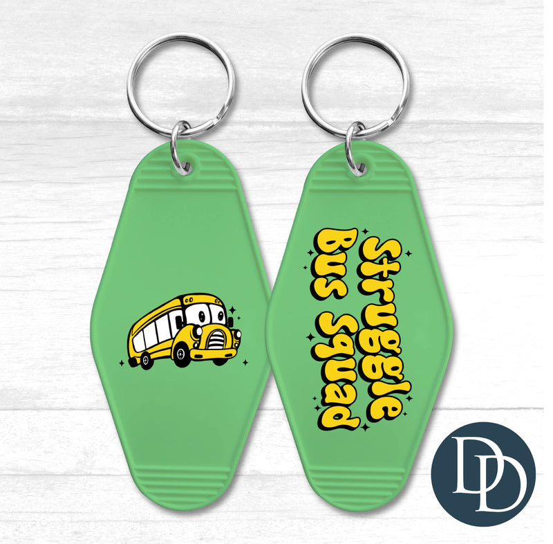 Struggle Bus Squad Motel Keychain UV DTF Decal