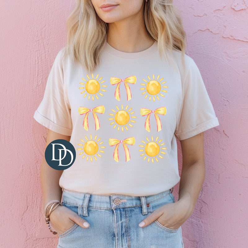 Sun Bows Watercolors *DTF Transfer*