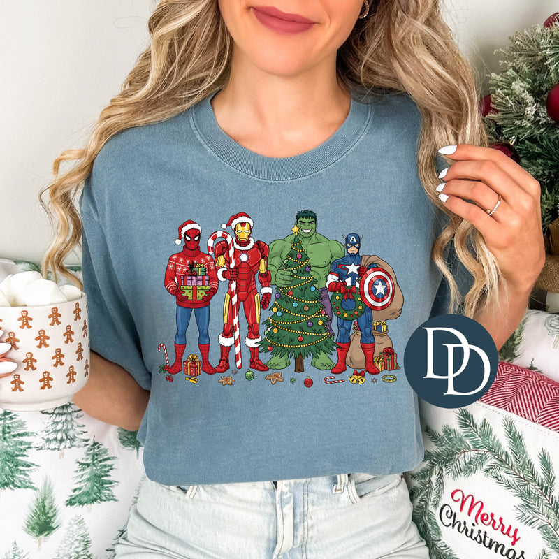 Superhero Christmas *DTF Transfer*