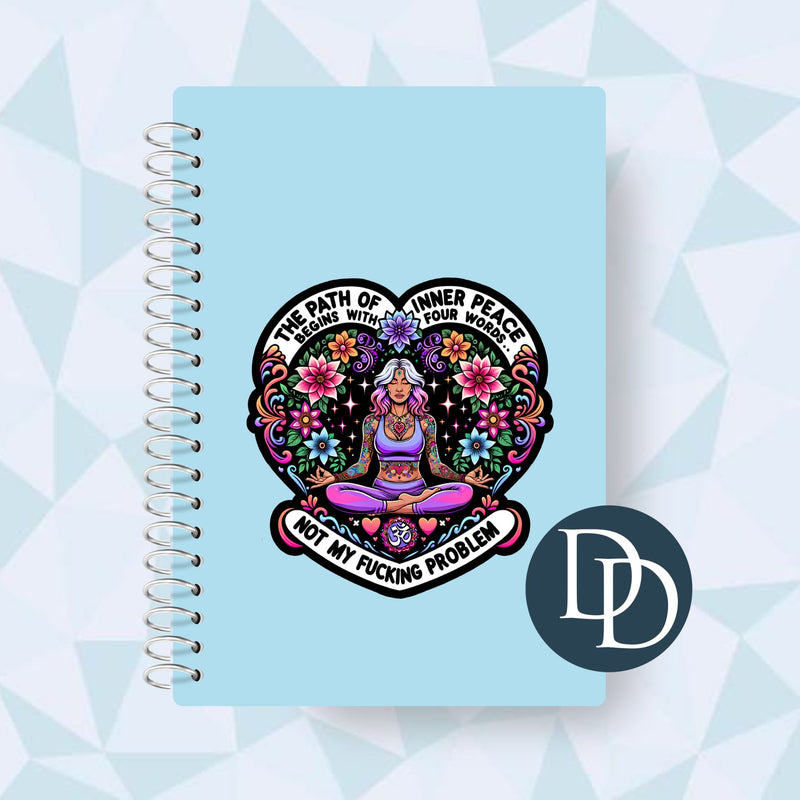 The Path of Inner Peace Meditation *UV DTF Decal*