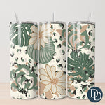 Tropical Boho Tumbler Print *Sublimation Print Transfer*