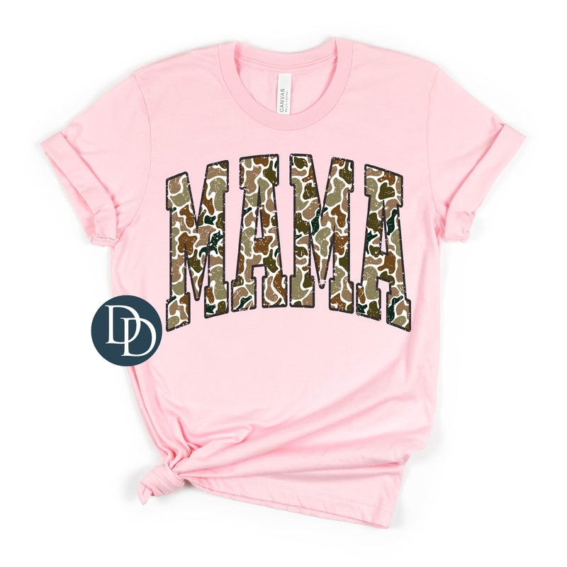 Vintage Camo Mama *DTF Transfer*
