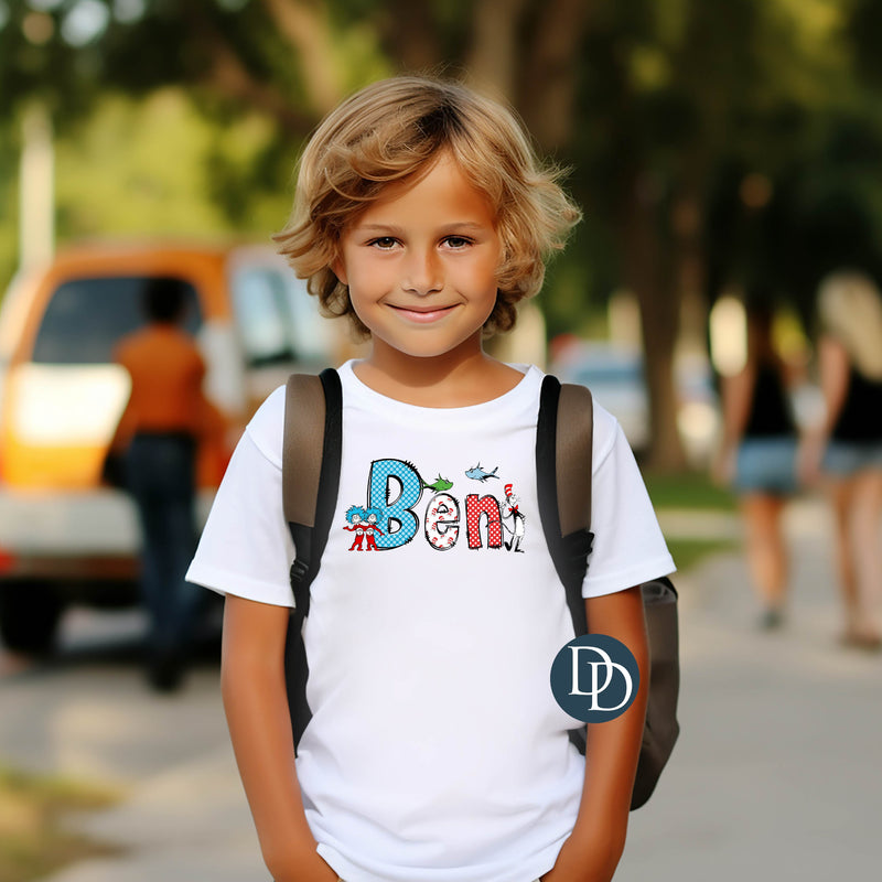 Semi-Custom Read Across America *DTF TRANSFER*