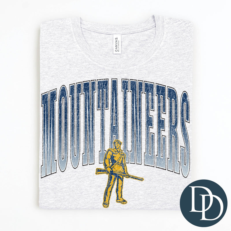 WV Mount Distressed Arch *DTF Transfer*