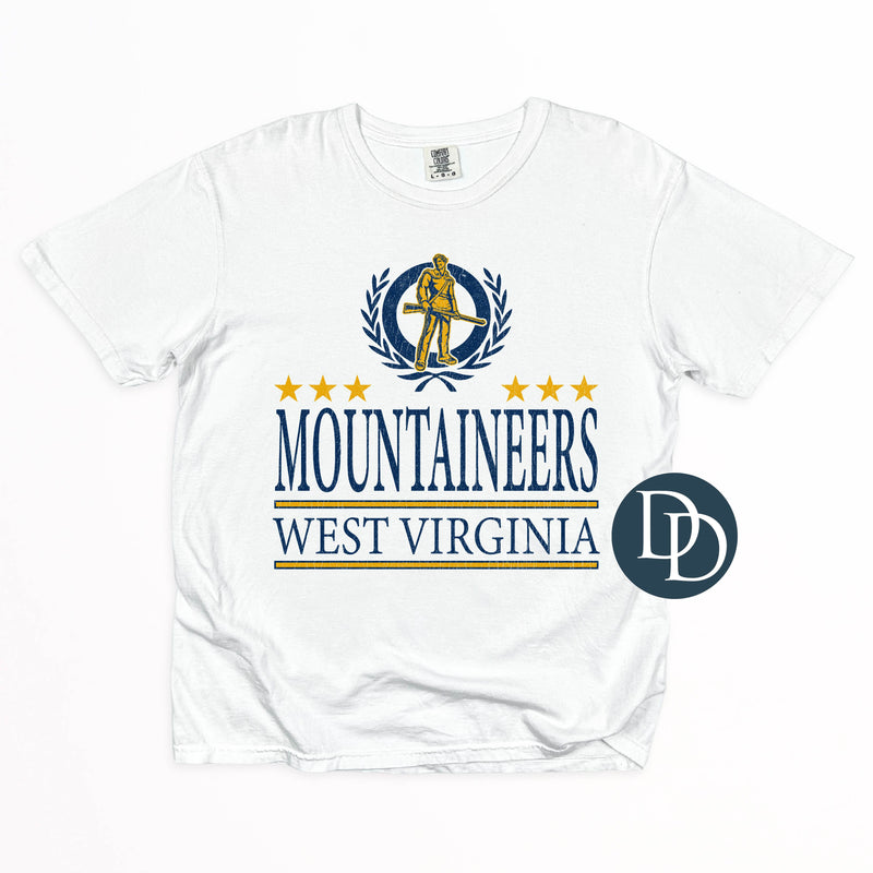 WV Mount Vintage Collegiate *DTF Transfer*