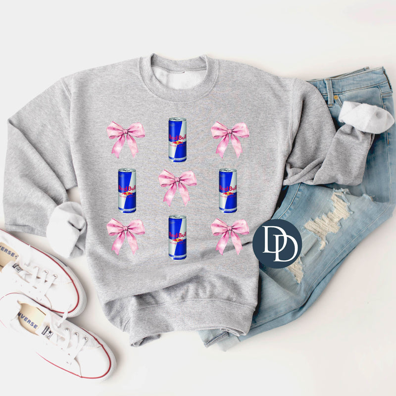 Wing Energy Drink And Bows *DTF Transfer*