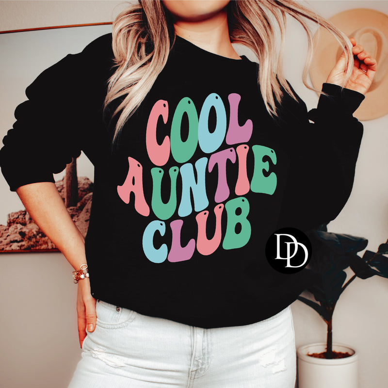 Cool Auntie Club *DTF Transfer*