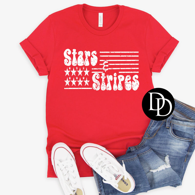 Stars and Stripes - NOT RESTOCKING - *Screen Print Transfer*