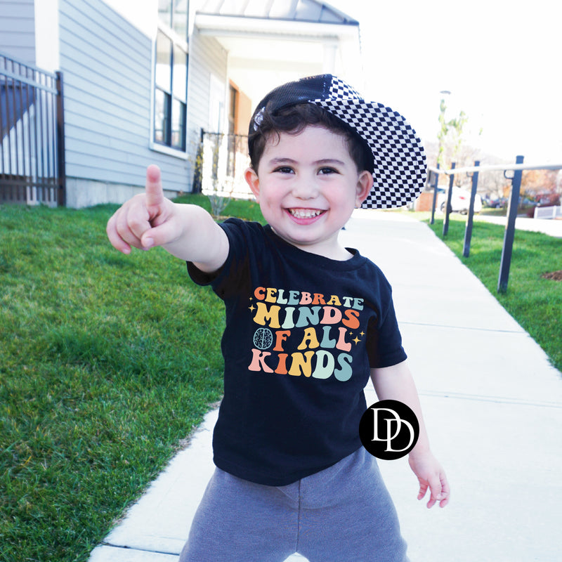 Celebrate Minds Of All Kinds *DTF Transfer*