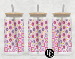 Pink Happy Daisies *Sublimation Print Transfer*