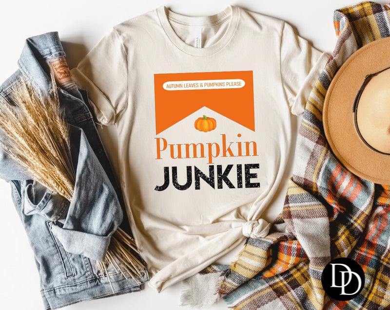 Pumpkin Junkie  - NOT RESTOCKING - *Screen Print Transfer*