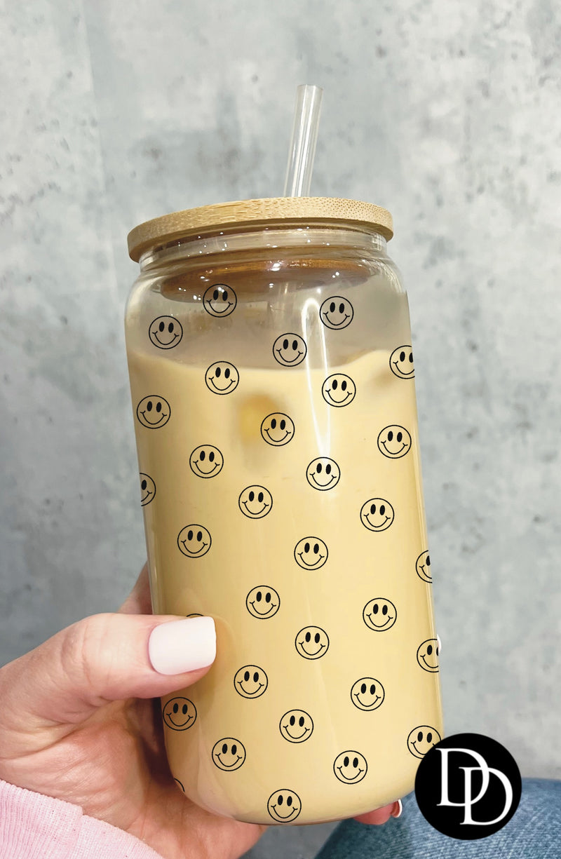 Happy Face Wrap*Sublimation Print Transfer*