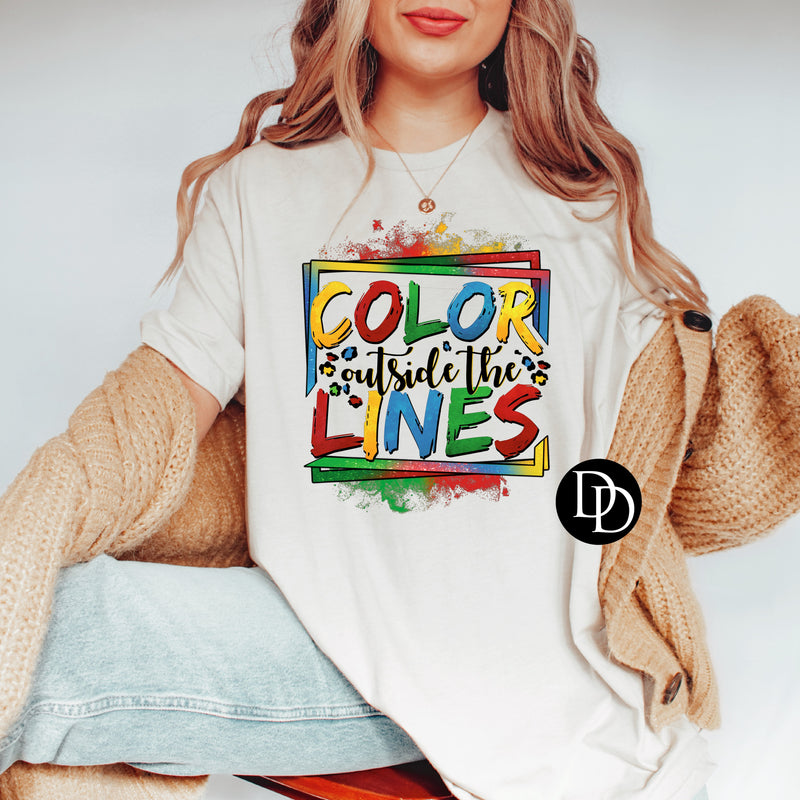 Color Outside The Lines *DTF Transfer*