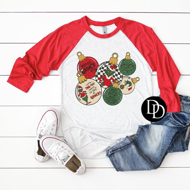 Grinch Balls *DTFilm Transfer*