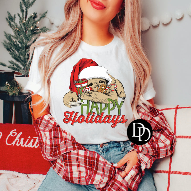 Happy Holidays Sloth *DTFilm Transfer*