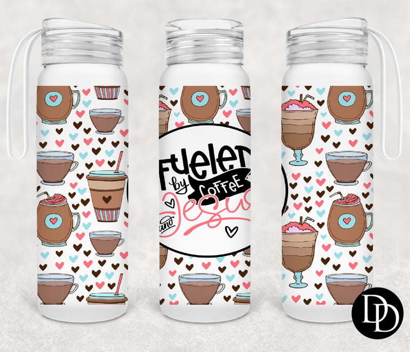 Fueled By Coffee And Jesus *Sublimation Print Transfer*