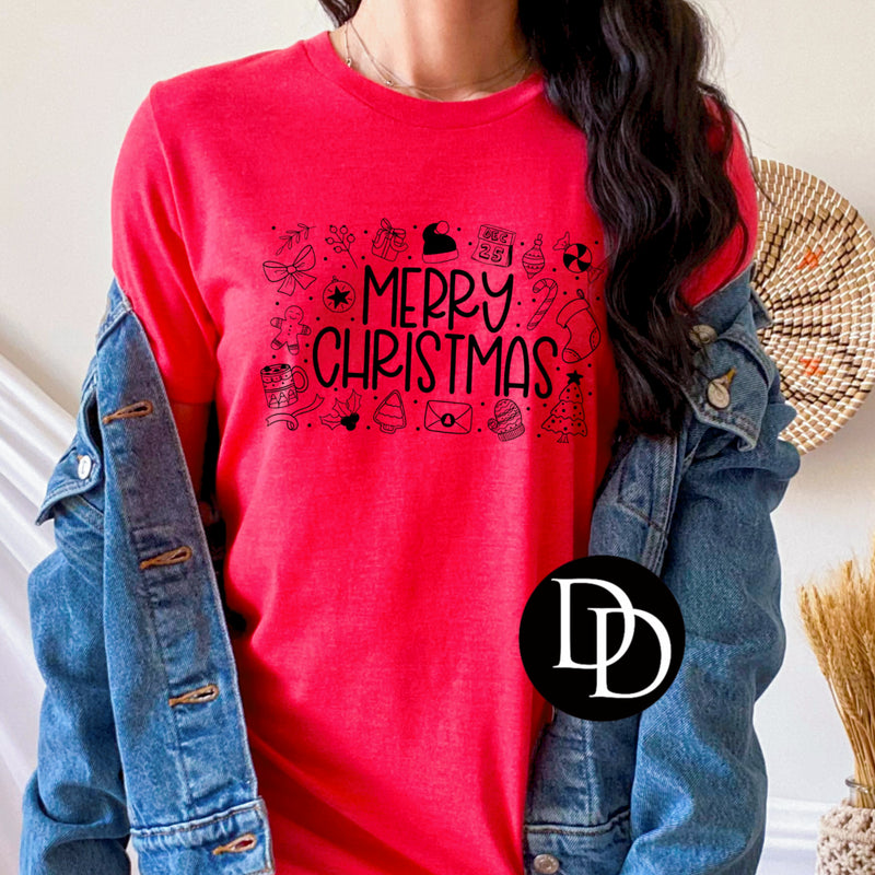 Merry Christmas *Screen Print Transfer*