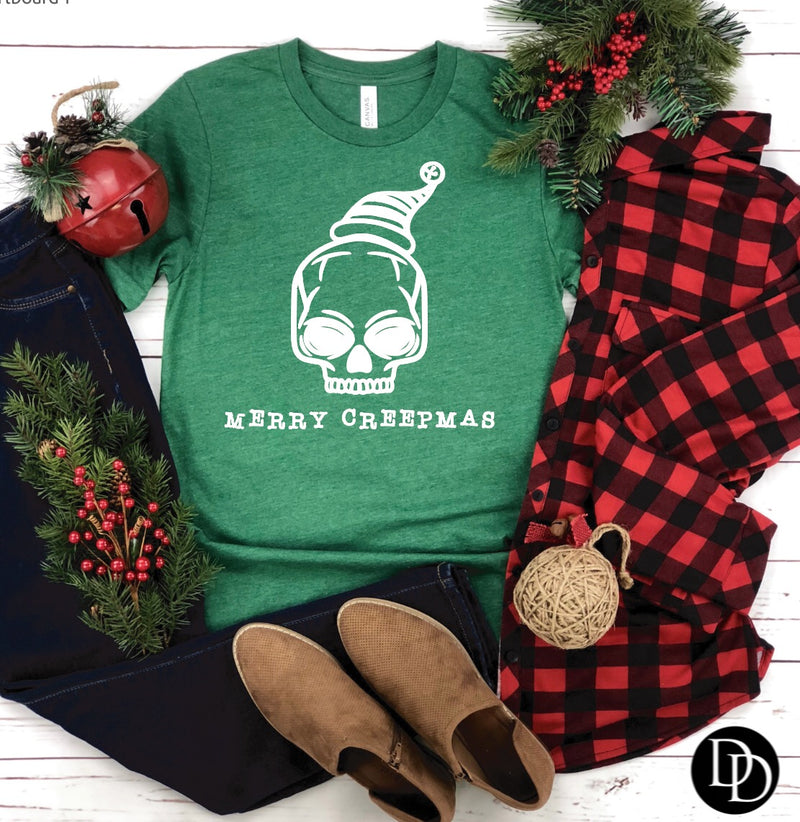 Merry Creepmas  *Screen Print Transfer*