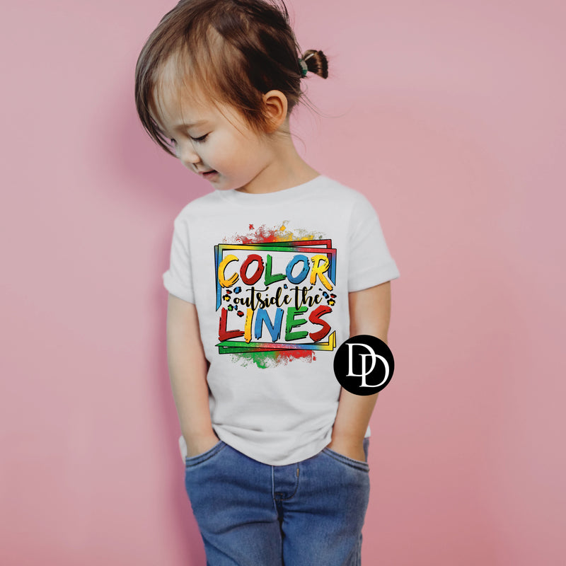 Color Outside The Lines *DTF Transfer*